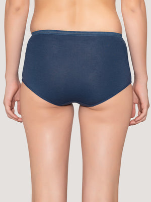 Orion High Coverage Hipster Panties | Pack of 3-CREPE EVENING BLUE NUDE