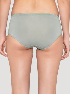 Cooper Women's Medium Coverage Hipster Panties Pack of 6-BRW BRW CRP CRP LGR LGR