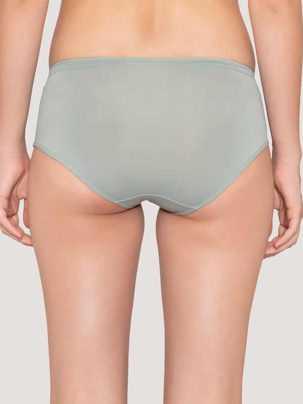 Cooper Women's Medium Coverage Hipster Panties Pack of 6-BRW BRW CRP CRP LGR LGR