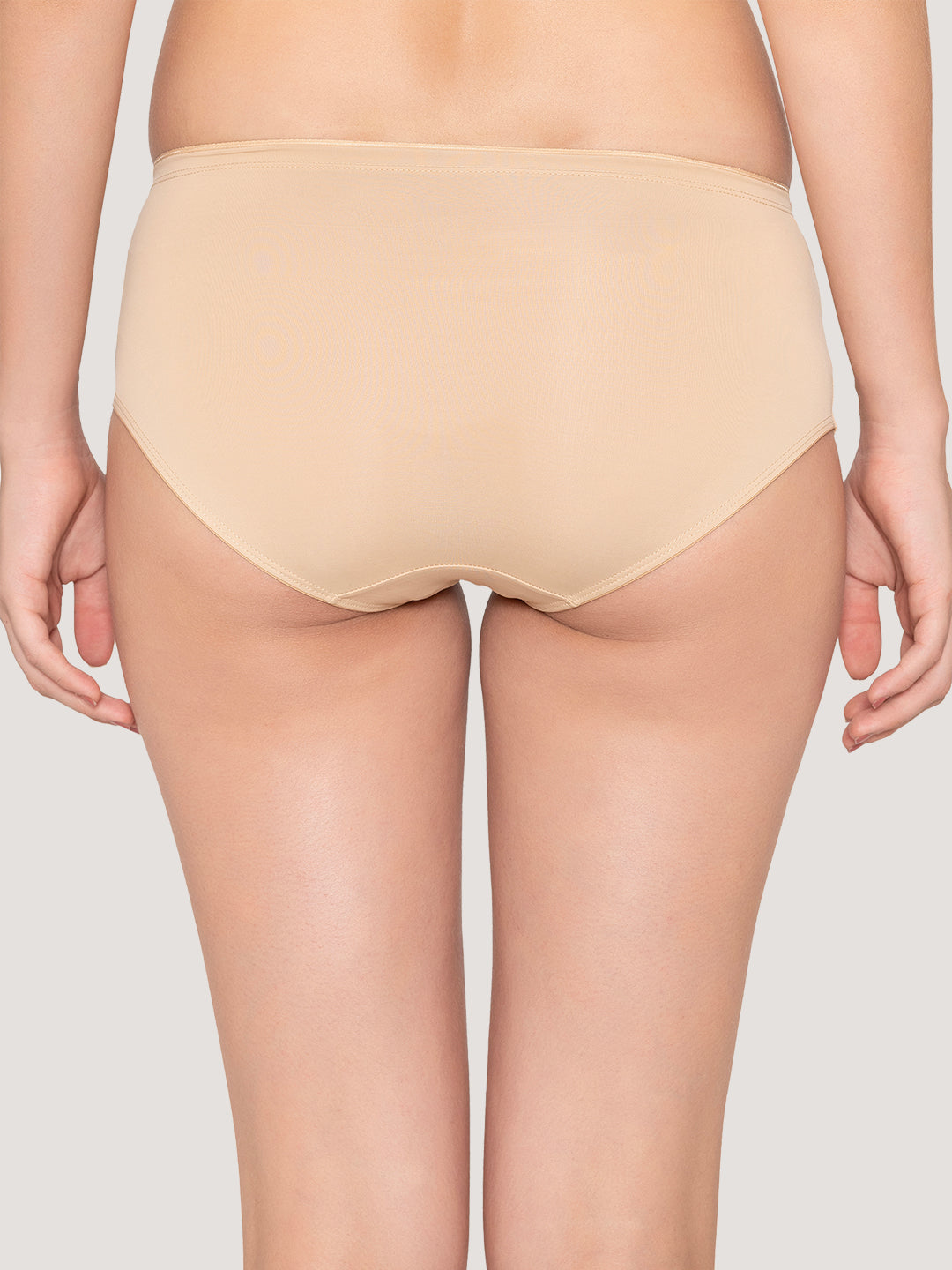 Cooper Medium Coverage Hipster Panties | Pack of 3-DARK VOILET L.NUDE L.GREEN