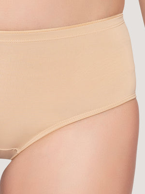 Cooper Medium Coverage Hipster Panties | Pack of 3-L.GREEN CREPE L.NUDE