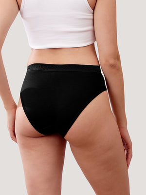 Oshiya Micro Modal Mid Rise Hipster Panty with Full Back Coverage Pack of 3 | BROWN BLACK DARK GREY