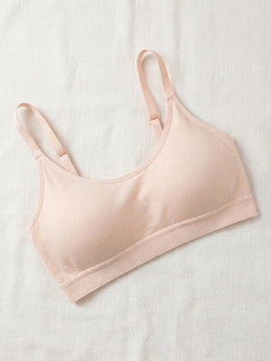 Cathy Double-Layered Slip-On Beginner Bra | Pack of 3-P.PEACH P.PEACH P.PEACH