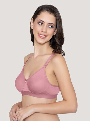 Kalyani Paloma Seamless Support Full Coverage Double Layered Bras | Pack of 2 | WHITE SKIN ONION