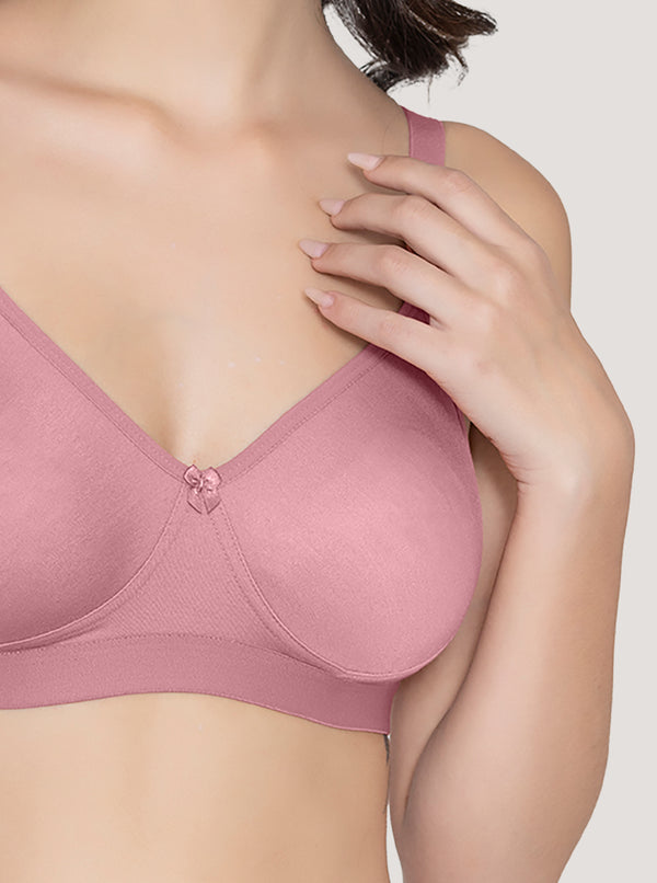 Kalyani Paloma Seamless Support Full Coverage Double Layered Bras | Pack of 2 | ONION ONION ONION