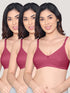 Kalyani Pranika Non Padded Cut & Sew Cups Everyday Bra | Pack of 3