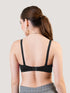 K LINGERIE Rachel Women's Seamless Finish Broad Side Wings Non Padded T-Shirt Bra