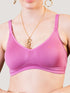 K LINGERIE Rachel Women's Seamless Finish Broad Side Wings Non Padded T-Shirt Bra