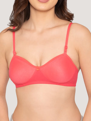 Roxy Multiway Demi Cup Balconette Bra-HOT PINK