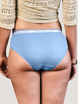 Jazzie Mid Waist Hipster Underwear | Pack of 3-S.BLUE S.BLUE S.BLUE