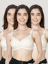 Kalyani Cherry Full Coverage Lightly Padded Everyday  Bra | Pack of 3