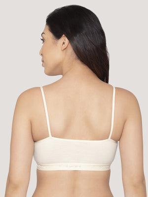 Sanorita Full Coverage Daily Wear Beginners Bra | Pack of 3-SKIN SKIN SKIN