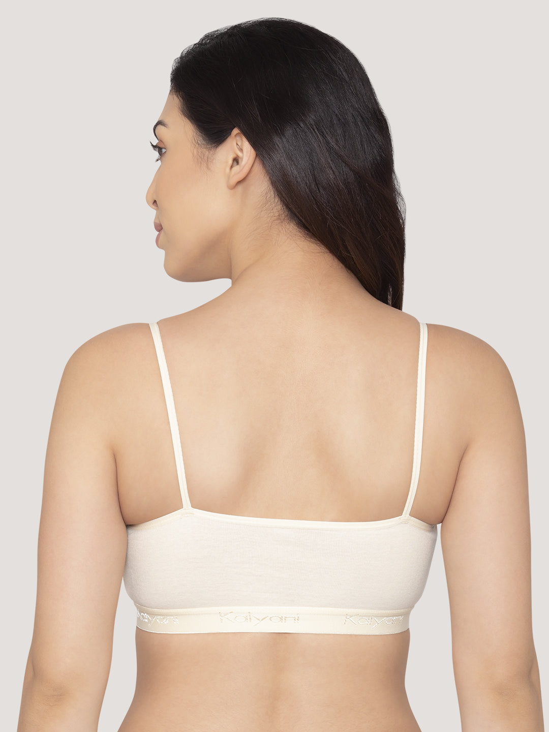 Sanorita Full Coverage Daily Wear Beginners Bra | Pack of 3-BLACK SKIN WHITE