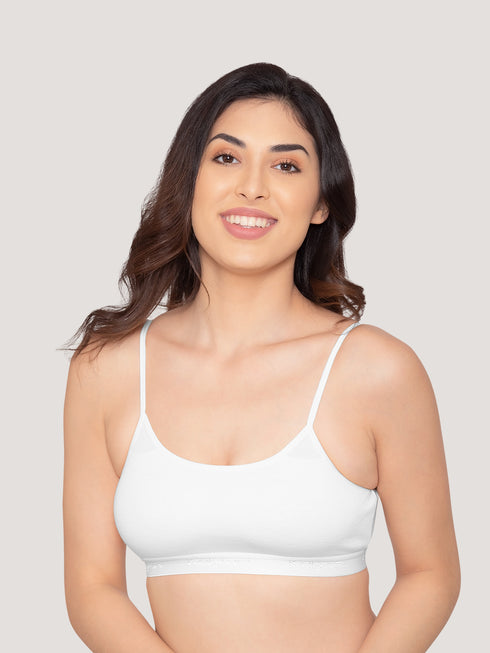 Kalyani Sanorita Full Coverage Seamless Daily Wear Beginners Bra | Pack of 3