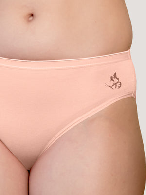 Snow Mid Waist Hipster Panties | Pack of 3-P.PEACH P.PEACH P.PEACH