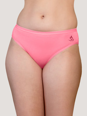 Snow Mid Waist Hipster Panties | Pack of 3-P.ROSE P.ROSE P.ROSE