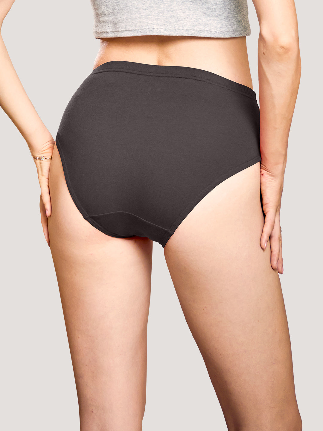 Theo Inner Elastic Hipster Panties | Pack of 3-ASH ASH ASH