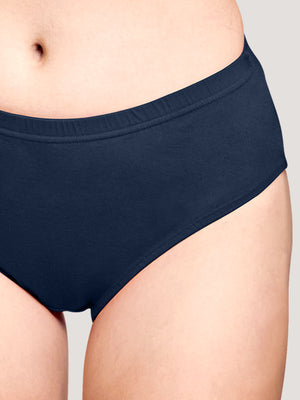 Theo Inner Elastic Hipster Panties | Pack of 3-P.BLUE P.BLUE P.BLUE