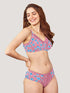 K LINGERIE Tinker Women's Non-Wired Lace Detailing Printed Lingerie Set