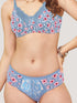 K LINGERIE Tinker Women's Non-Wired Lace Detailing Printed Lingerie Set