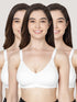 Kalyani Anaya Full Coverage Non-Padded M Frame Minimizer Bra | Pack of 3