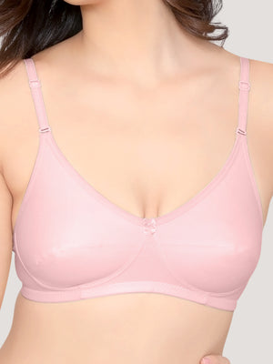 Wamika Fuller Cups Everyday Bra | Pack of 3-L.PINK L.PINK L.PINK