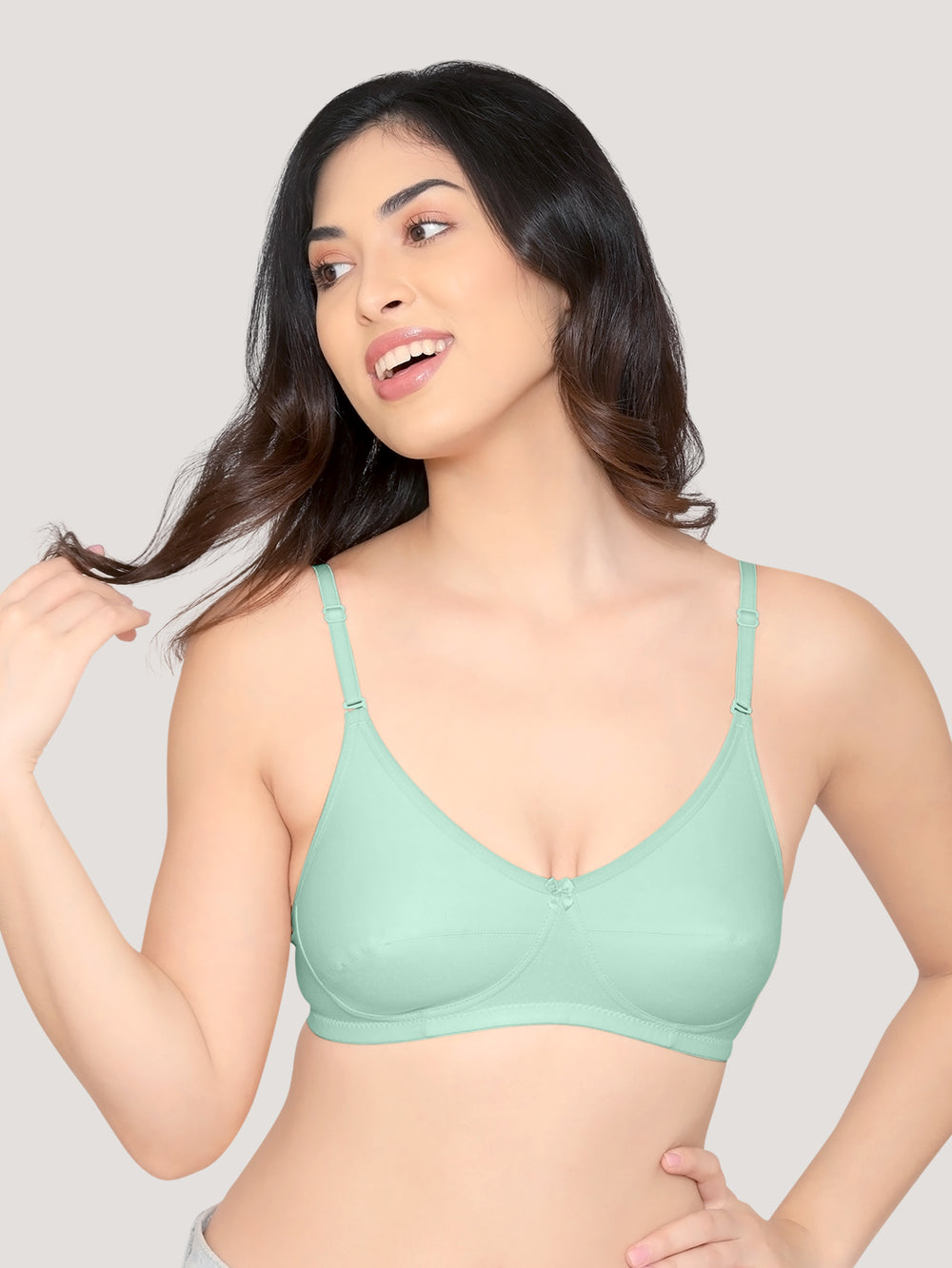 Wamika Fuller Cups Everyday Bra | Pack of 3-S.GREEN S.GREEN S.GREEN