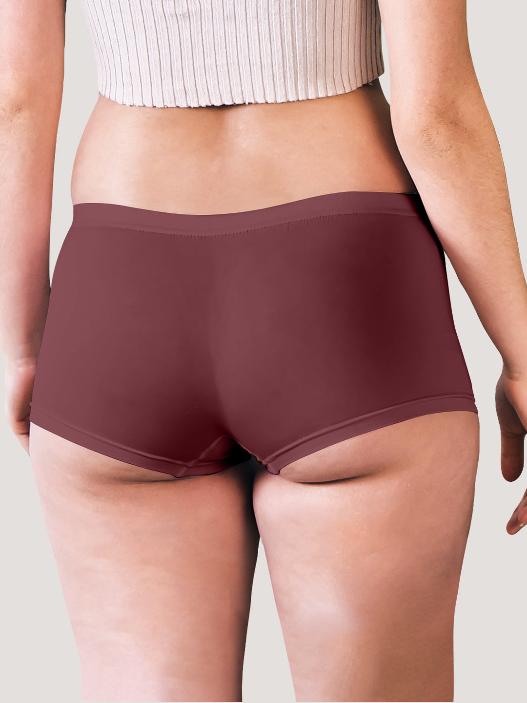 Willow Women's Boyshort Panties | Pack of 3-ONION RUST ONION RUST ONION RUST