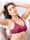 K LINGERIE Winny Women's Full Coverage Double Layered Non Padded Cups Everyday Bra