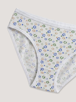 Kalyani 6072 Low Waist Bikini Style Cotton Printed Panties | Pack of 6 | Colors and Prints may vary