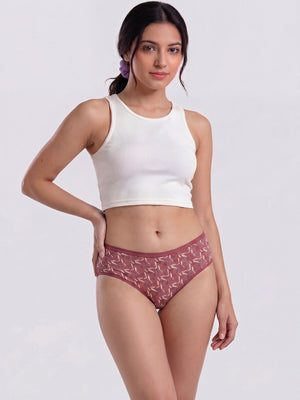 Kalyani 58009 Super Comfy Cotton Low Waist Panties (Briefs) for Women | Pack of 6