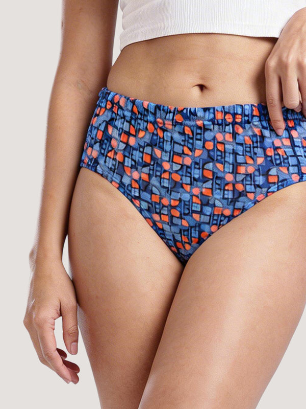Kalyani 8545 Soft & Breathable Cotton Printed Ladies Underwear | Hipster Style | Pack of 6 | Colors and Prints may vary