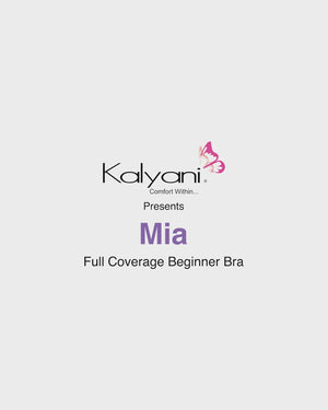 Mia Full Coverage Cotton Beginners Bra | Pack of 3-WHITE WHITE WHITE