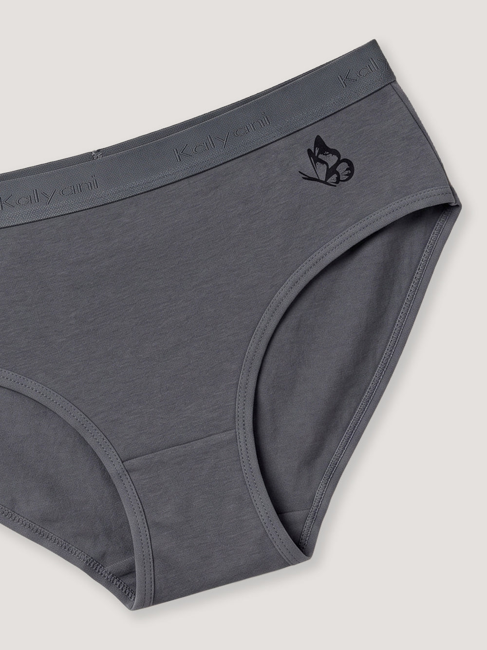 Sensa Mid-Rise Rich Cotton Hipster Panties for Women-ORANGE RUST DARK VIOLET ASH