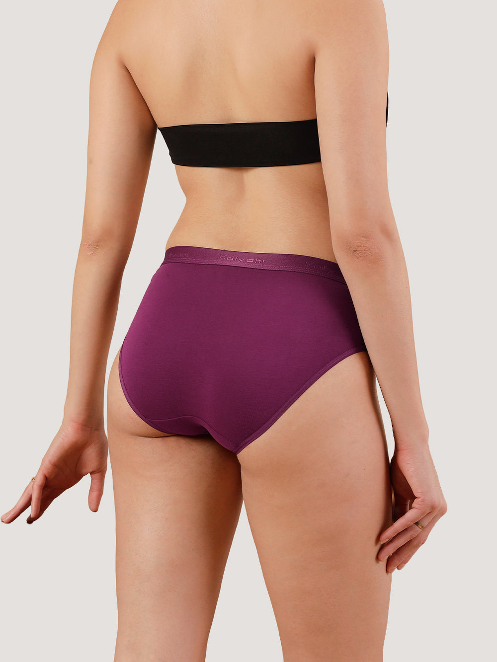 Sensa Mid-Rise Rich Cotton Hipster Panties for Women-BURGUNDY BURGUNDY BURGUNDY