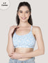 Kalyani (KB810002) Full Coverage Non Padded Printed Beginner Bra/Yoga Bra/Training Bra | Pack of 3